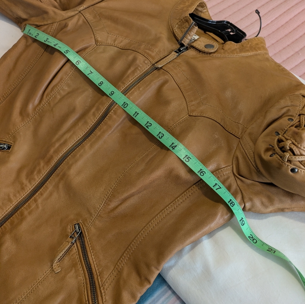 NWOT Scully Leather Jacket Size M - Picture 4 of 7
